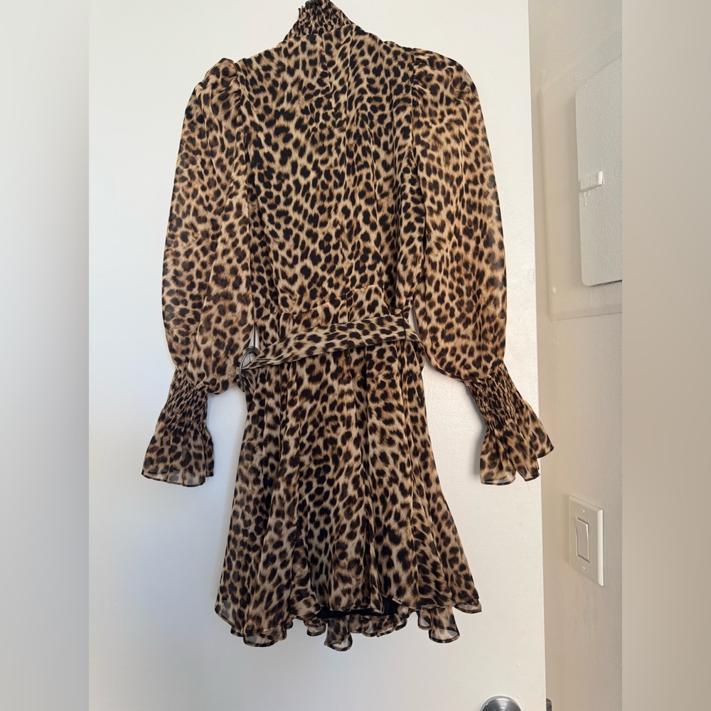 💥💥SOLD💥NWT Zara Long Sleeve Mock Neck Leopard - Picture 9 of 14
